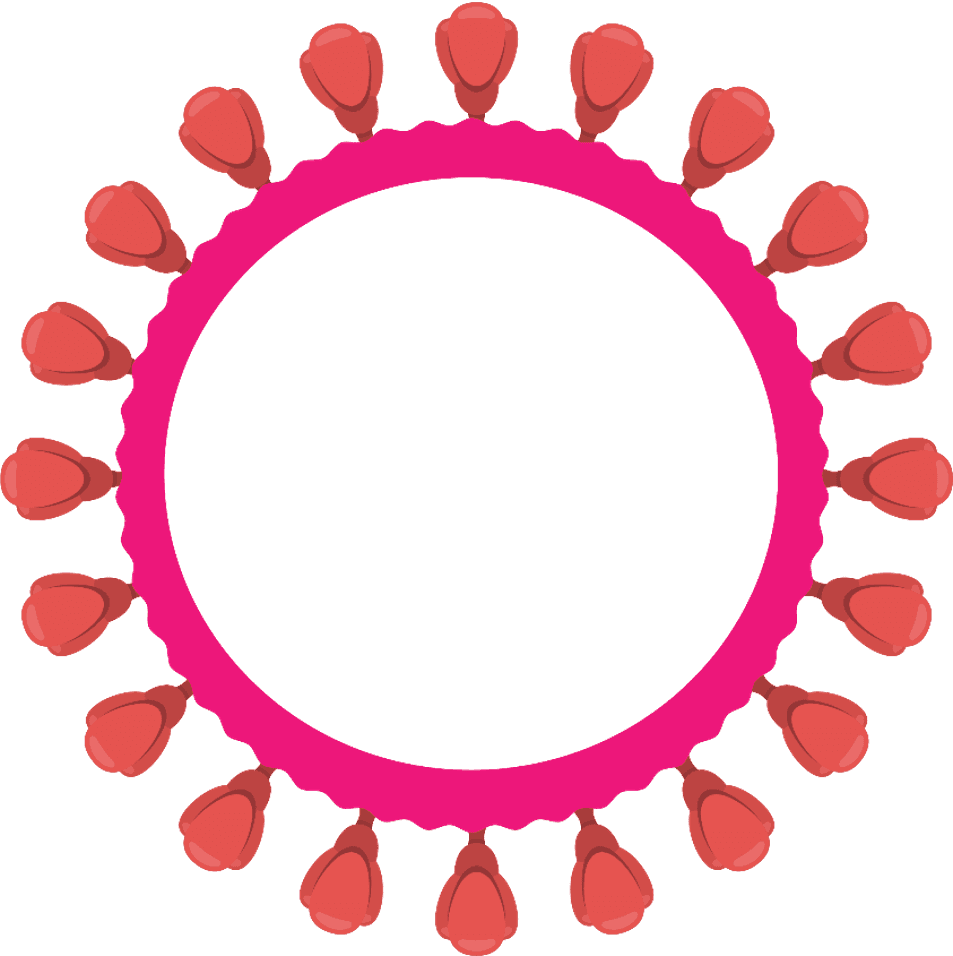 A synthetic VLP: viral exterior, no genetic material.